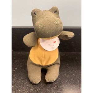 Aurora World Debi Lilly Linen Collection Albert The Alligator Plush Lovey‎ 7.5"